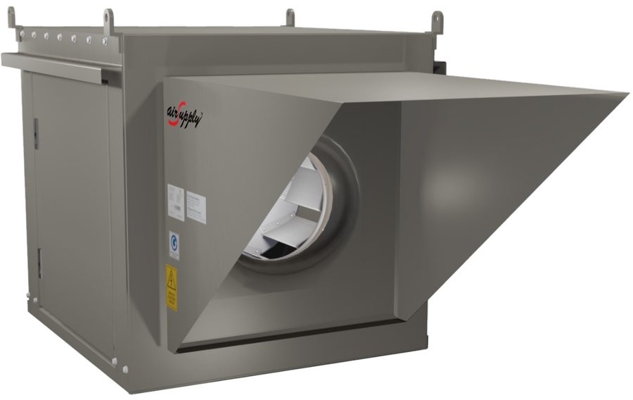 Commercial make-up air unit