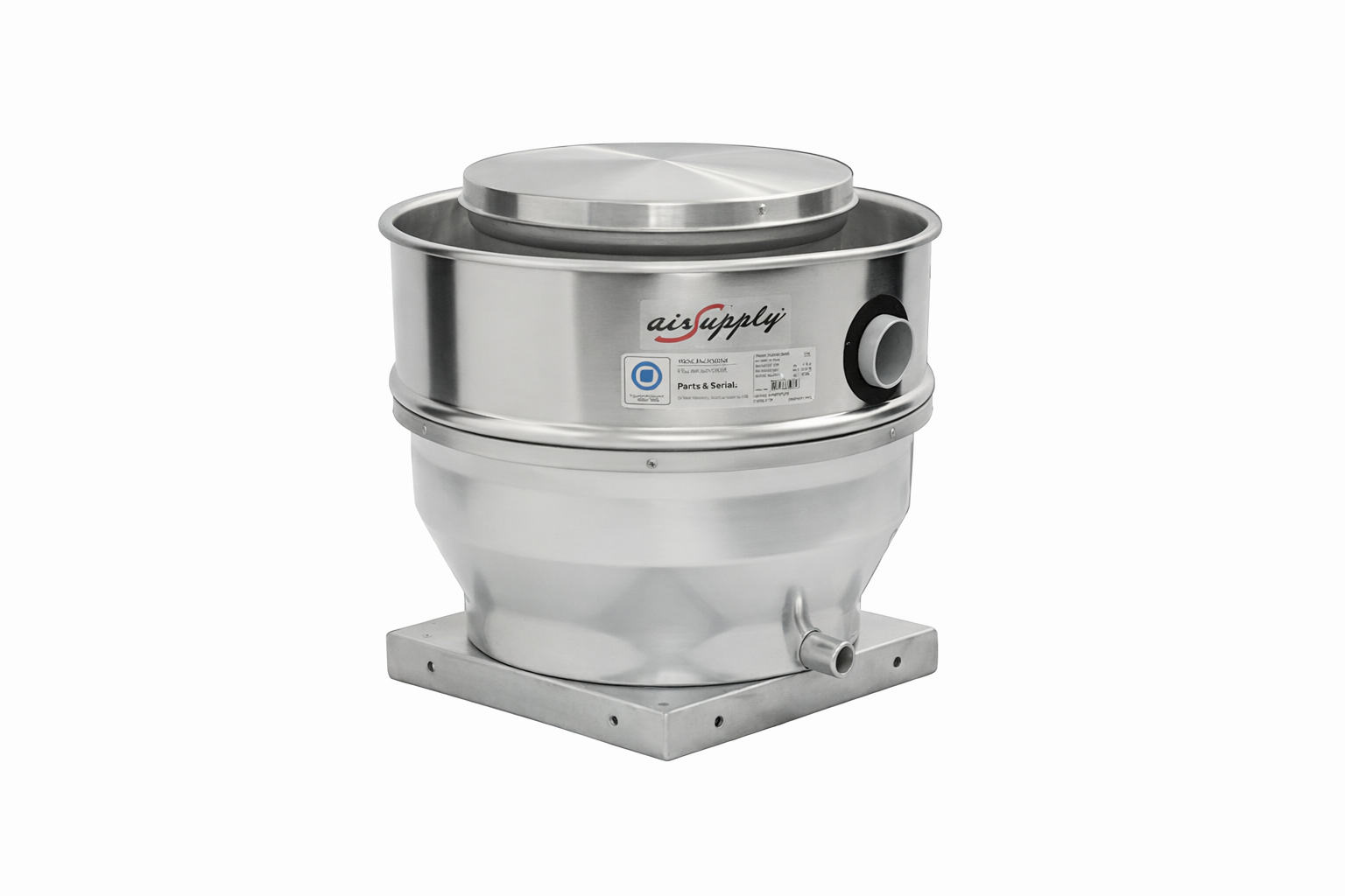 Upblast exhaust fan